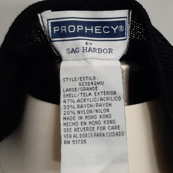 Prophecy by Sag Harbor Black Long Sleeve Cardigan - Picture 7 of 9